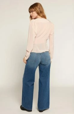 Joie Leigh Long Sleeve Silk Top -Joie Shop T0197F7881 HSVI 2