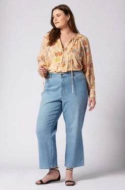 Joie Daisy Long Sleeve Silk Top -Joie Shop T0238X0007 ABFM 1