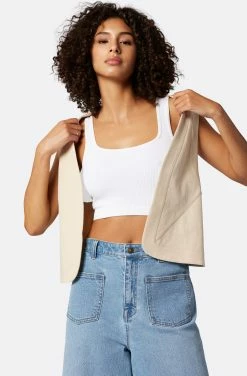 Joie Raine Sleeveless Cotton Vest