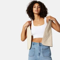 Joie Raine Sleeveless Cotton Vest 9 Joie Raine Sleeveless Cotton Vest -Joie Shop T0245F9310 BLSA 4 DPA