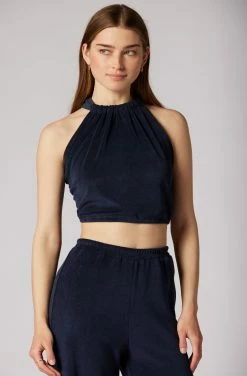 Joie Anika Sleeveless Terry Top -Joie Shop T0251F9412 PCT 5