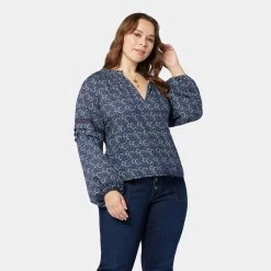 Joie Ogdine Long Sleeve Top -Joie Shop T5055XA09311 NVBM 2 DPA