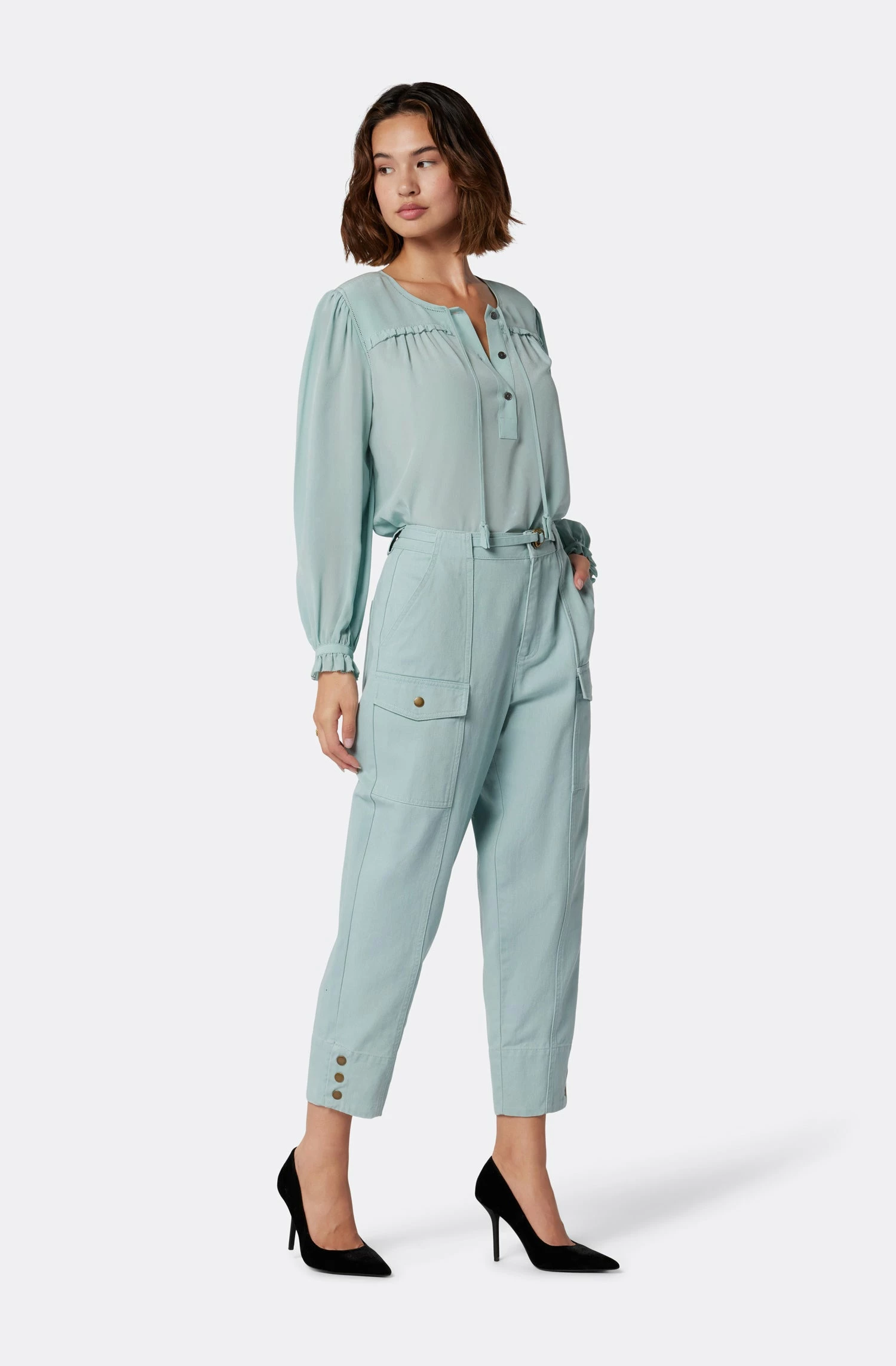 Joie Yerba Long Sleeve Silk Top 5 Joie Yerba Long Sleeve Silk Top - Image 5