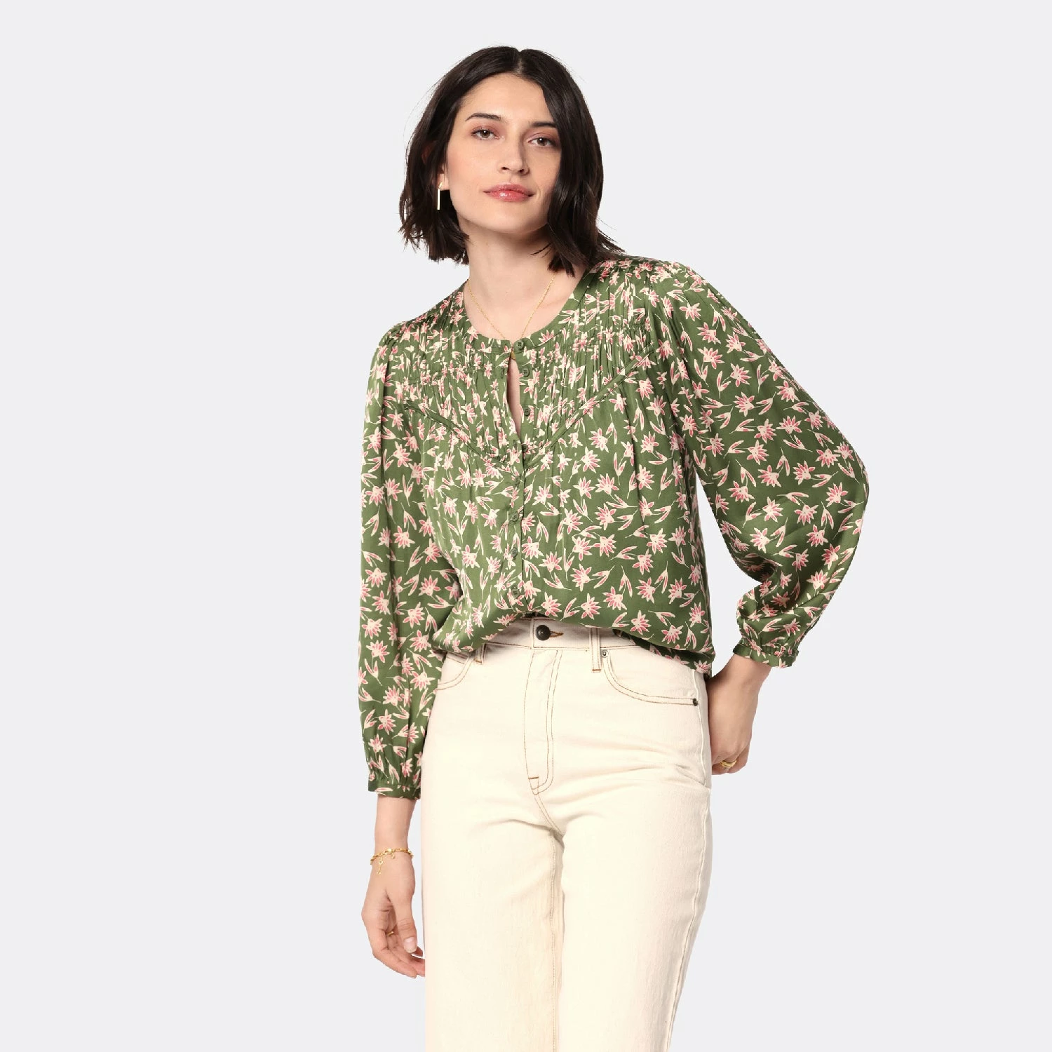 Joie Fanning Long Sleeve Top 6 Joie Fanning Long Sleeve Top - Image 6