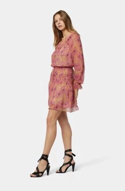 Joie Vernon Long Sleeve Silk Top -Joie Shop T5366A09315 SRMM 3