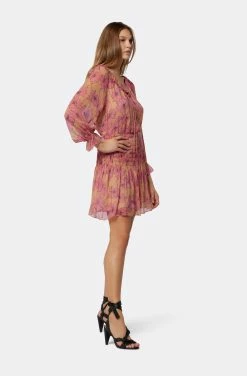 Joie Vernon Long Sleeve Silk Top -Joie Shop T5366A09315 SRMM 4