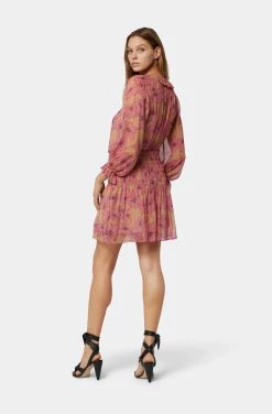 Joie Vernon Long Sleeve Silk Top -Joie Shop T5366A09315 SRMM 5