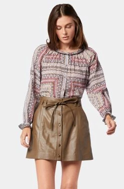 Joie Moneta Long Sleeve Cotton Top