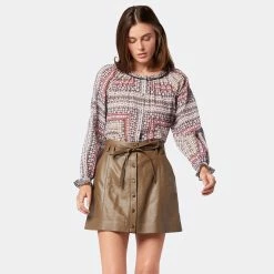 Joie Moneta Long Sleeve Cotton Top 13 Joie Moneta Long Sleeve Cotton Top -Joie Shop TP05154B9131 MSLM 2 DPA