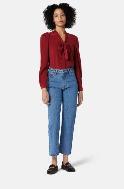 Joie Eldridge Tie Neck Silk Top -Joie Shop TP05163B7881 SUDT 1