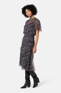 Joie Madison Short Sleeve Silk Top -Joie Shop TP051649127 CAVM 3