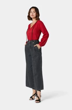 Joie Assouel Long Sleeve Cotton Top -Joie Shop TP053639134 TPLP 3