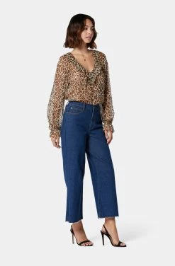 Joie Veron Long Sleeve Silk Top -Joie Shop TP053669137 BSNM 4