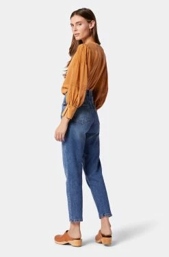 Joie Ivry Long Sleeve Silk Top -Joie Shop TP053697881 BRSG 5